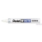 Marker olejowy biały biały X100W-M-W PENTEL