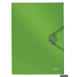 Teczka z gumką PP Leitz Solid A4, jasnozielona 45631050