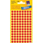 Trwałe kółka do zaznaczania Ø8mm, 416szt./op. czerwone 3010 Avery Zweckform