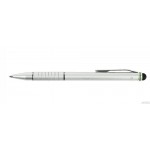 Długopis oraz rysik do urządzeń z dotykowym ekranem 2w1 Stylus, srebrny Leitz