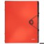 Teczka segregująca 6 przekładek PP Leitz Solid, jasnoczerwona 45691020