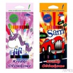 Kredki ołówkowe GRAND, 12 kol./24 kol., dwustronne 170-1375