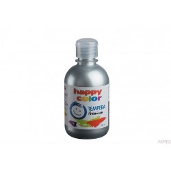 Farba Tempera Premium 300ml, srebrny Happy Color