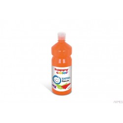 Farba Tempera Premium 1000ml, pomarańczowy Happy Color