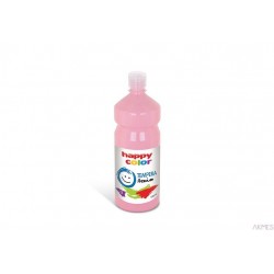 Farba Tempera Premium 1000ml, różowy Happy Color
