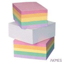 Kostka klejona DATURA 90x90x35 kolorowa