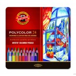 Kredki POLYCOLOR 24k 3824 op.m KOH-I-NOOR