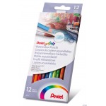Kredki akwarelowe 12 kolorów CB9-12U