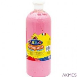 Farba TEMPERA różowy 1000ml CARIOCA KW TRADE 170-2303