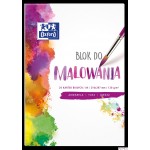 Blok DO MALOWANIA OXFORD A4 20k 120G biały HAMELIN 400093194
