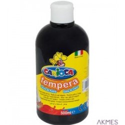 Farba TEMPERA czarna 500ml CARIOCA KW TRADE 170-2358 KO027.02