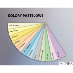 Papier xero A4 80g łososiowy xem408008 EMERSON