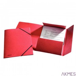 Teczka z gumką A4 czerw. 26593 ESSELTE