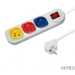 Listwa zasilająca RAINBOW 3gn./1.5m ELK102 ESPERANZA