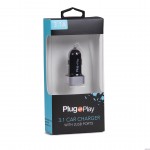 Ładowarka samochodowa 3.1A z 2 x USB Plug&Play PP-2USB 3.1A CAR