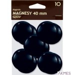 Magnesy 40mm GRAND czarne (10)^ 130-1700