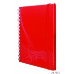 Kołonotatnik A5 Notizio op.twarda kratka ZF7031