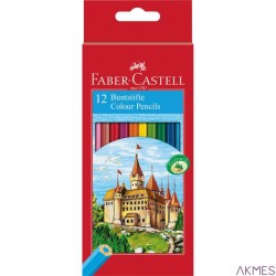 Kredki FC111212 12kol op.kar. ZAMEK