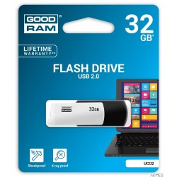 Pamięć USB GOODRAM 32GB USB 2.0 UCO2 BLACK&WHITE UCO2-0320KWR11