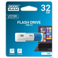 Pamięć USB GOODRAM 32GB USB 2.0 UCO2 UCO2-0320MXR11 miks kolorów