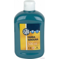 Farba szkolna Astra 500 ml - turkusowa, 301112011