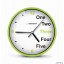 Zegar ścienny PRAGUE zielony EHC014G ESPERANZA