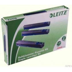 Zszywki K6 do zszywacza kasetowego 5551 i 5550 26/6 LEITZ