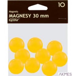 Magnesy 30mm GRAND żółte (10)^ 130-1698
