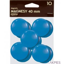 Magnesy 40mm GRAND niebieskie(10)^ 130-1702