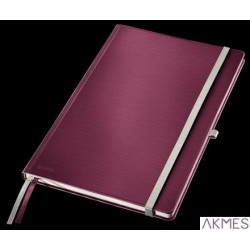 Notatnik w twar. opr. A4 w kratkę ciemnoczer. 44760028 LEITZ