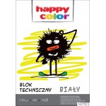 Blok tech.biały HAPPY COLOR A4 10ark. 3550 2030-0