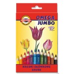 Kredki Omega Jumbo 3372-12kol KOH.