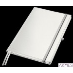 Notatnik w twardej oprawie Leitz Style A4, w kratkę, bialy 44760004