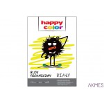Blok technicz HAPPY COLOR biały A3 10ark. HA 3550 3040-0