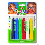 Kredki do malow.twarzy 6kol. 4610 KOH-I-NOOR FACE COLOURS