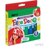 Farby do twarzy 6 kol.w sztyf.FD5P6 AMOS 170-1974_