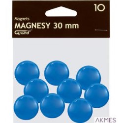 Magnesy 30mm GRAND niebieskie (10) ^ 130-1696 a