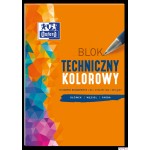 Blok techniczny kolor A4 10k 225g 400093230