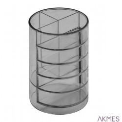 Przybornik walec DELI 0060 przezroczysty 110157