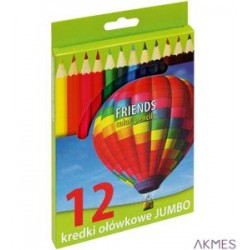 Kredki ołówkowe 12kol JUMBO KOLOR 170-1370 GRAND
