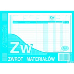 374-3 ZW Zwrot materiałów A5 wilokop.MICHALCZYK I PROKOP