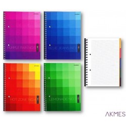 Kołozeszyt SHADES A5 100k 70g kratka TOP 2000 400091143