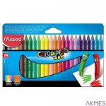 Kredki COLORPEPS świecowe 24 sztuki MAPED 861013