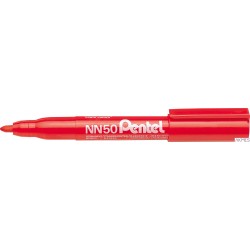 Marker NN50-B czerwony PENTEL