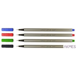 Cienkopis D407 czerwon.105242 LEVIATAN