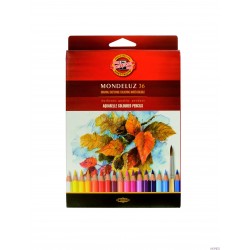Kredki 36kol.MONDELUZ *3719*akwarelowe
