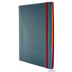 Kołonotatnik A4 Notizio op.tw.sztuczne kratka 90k.ZF7017