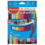 Kredki COLORPEPS trójkątne 36szt.832017 MAPED