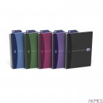 Kołonotatnik A4 90k PP URBAN mix kratka OXFORD 100101421