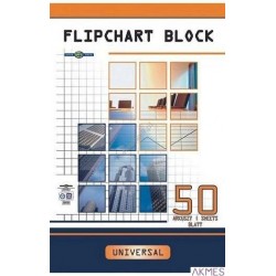Blok do flipcharta DATURA 100x64 50 kartek gładki
